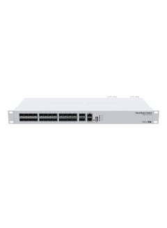 اشتري Cloud Router Switch 326-24S+2Q+RM With RouterOS L5 1U Rackmount Enclosure CRS326-24S+2Q+RM white في الامارات