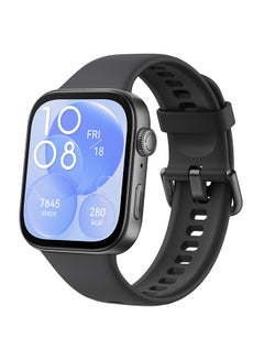 Buy Watch Fit 3 Smartwatch, 1.82 Inch Amoled Display, Comfortable And Stylish Design, Scientific Workout Coach, Upgraded Health Management, Compatible With iOS And Android Black in UAE