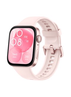 Buy Watch Fit 3 Smartwatch, 1.82 Inch Amoled Display, Comfortable And Stylish Design, Scientific Workout Coach, Upgraded Health Management, Compatible With iOS And Android Pink in UAE