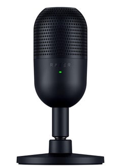 Buy Razer Seiren V3 Mini USB Microphone, Condenser Mic, Supercardioid Pickup Pattern, Tap-to-Mute Sensor with LED Indicator, Shock Absorber, Ultra Compact, PC, Discord, OBS Studio, XSplit - Black in Egypt