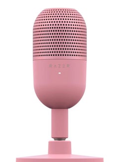 Buy Razer Seiren V3 Mini USB Microphone, Condenser Mic, Supercardioid Pickup Pattern, Tap-to-Mute Sensor with LED Indicator, Shock Absorber, Ultra Compact, PC, Discord, OBS Studio, XSplit - Quartz in Egypt