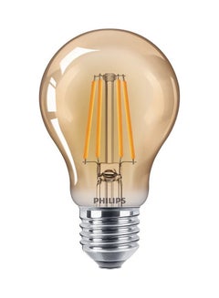 Buy Philips LEDClassic 4-35W A60 E27 825 CL _Gold Warm White in UAE