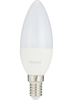 Buy Philips Essential Led Candle Bulb- 6W, E14 Capbase-WarmWhite 929002970867 Warm White in UAE