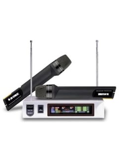 Buy 2-Hand Wireless Microphone Sm 388 Black in Egypt