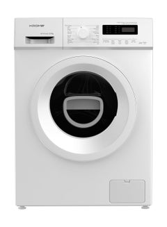 Buy 8KG Front Load Washing Machine, BLDC Inverter Motor, 1400 RPM, 15 Programs, Fully Automatic With Lunar Dial, 5 Star Energy Rating, LED Display, Multiple Temperature, 1 Year Warranty 8 kg KR-WFL80SI White in UAE