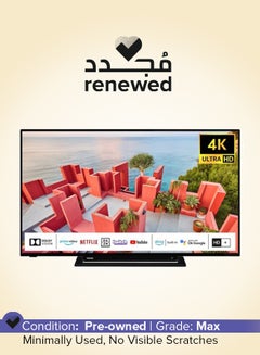 اشتري Renewed - 55-Inch Smart TV - 4K 55UK3163D Black في الامارات