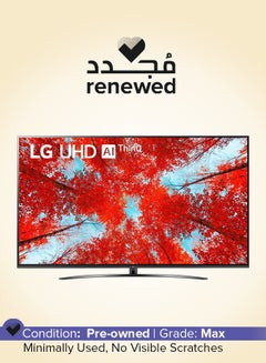 اشتري Renewed - 55-Inch Smart TV - 4K 55UQ91 Black في الامارات