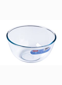 Buy Pyrex Glass Mixing Bowl 3.1L Transparent 24cm in Egypt