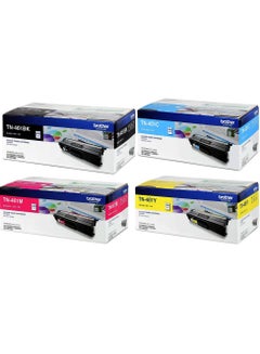 Buy TN-461 Four Toner Cartridges For MFC-L8690CDW L9570CDW & HL-L8360CDW Full set Black/Cyan/Magenta/Yellow in UAE