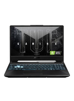 Buy TUF A15 FA506NC-HN002W Laptop With 15.6-Inch Display, AMD Ryzen 5-7535HS Processor/8GB RAM/512GB SSD/4GB NVIDIA GeForce RTX 3050 Graphics Card/Windows 11 Home English Graphite Black in UAE
