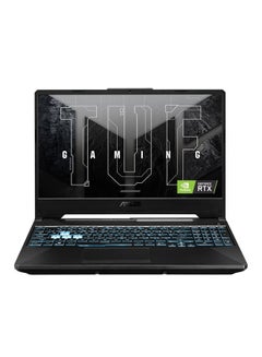 Buy TUF A15 FA506NC-HN002W Laptop With 15.6-Inch Display, AMD Ryzen 5-7535HS Processor/8GB RAM/512GB SSD/4GB NVIDIA GeForce RTX 3050 Graphics Card/Windows 11 Home English/Arabic Graphite Black in UAE