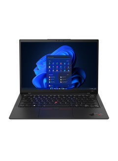 اشتري ThinkPad X1 Carbon Gen11 Laptop With 14-Inch Display, Core i7-1355U Processor/16GB RAM/512GB SSD/Intel lris Xe Graphics/Windows 11 Pro English/Arabic Black في السعودية