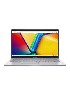 Buy Vivobook 15 X1504VA-NJ108 Laptop With 15.6-Inch FHD Display, Core i7-1355U Processor/16GB RAM/512GB SSD/Intel Iris XE Graphics/DOS(Without Windows) English/Arabic Silver in Saudi Arabia
