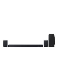 Buy Soundbar, Q-Series, Q930D, 9.1.4ch, 2024, Wireless Dolby Atmos, Q-Symphony, SpaceFit Sound Pro HW-Q930D/ZN Titan Black in UAE