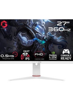 Buy 27-InchArtic Pro Series FHD, 360Hz, MPRT 0.5ms, HDMI 2.1, Fast IPS Gaming Monitor (Support PS5) GOA27FHD360IPS- White WHITE in UAE