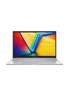 اشتري Vivobook 15 X1504VA-NJ582W Laptop With 15.6-Inch Display, Core i5 -120U Processor/8GB RAM/512GB SSD/Intel Iris XE Graphics/Windows 11 Home English Cool Silver في الامارات