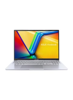 Buy Vivobook 16 M1605YA-MB152W Slim Laptop With 16-Inch Display, AMD Ryzen 7 7730U Processor/8GB RAM/512GB SSD/Intel Iris XE Graphics/Windows 11 Home English/Arabic Cool Silver in UAE