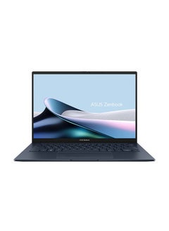 Buy Zenbook 14 OLED UX3405MA-OLED9W Laptop With 14-Inch Display, Core Ultra 9-185H Processor/16GB RAM/1TB SSD/Intel UHD Graphics/Windows 11 Home/ English Ponder Blue in UAE