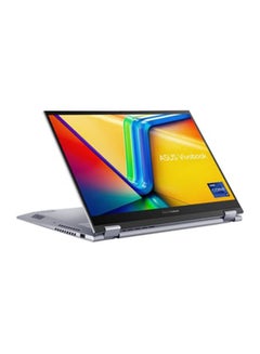 اشتري Vivobook S 14 Flip TP3402VA-LZ144W Laptop With 14-Inch Display, Core i9-13900H Processor/16GB RAM/1TB SSD/Intel Iris XE Graphics/Windows 11 Home English/Arabic Transparent Silver في الامارات