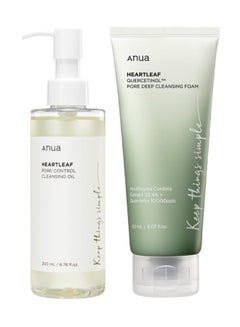 Buy Double Cleansing Duo Set (Cleasnig Oil + Cleansing Foam) in UAE