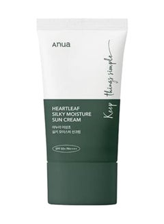 Buy Heartleaf Silky Moisture Sunscreen SPF50+ PA++++ 50ml in UAE