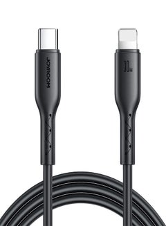 Buy Joyroom Flash-Charge Series SA26-CL3 USB-C / Lightning Cable 30W 1m - Black in Egypt