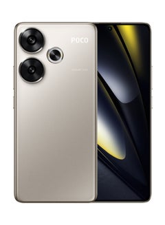 Buy POCO F6 Dual SIM Titanium 12GB RAM 512GB 5G - Global Version in Saudi Arabia