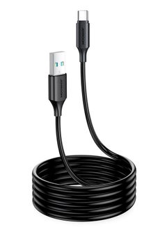Buy Joyroom charging/data cable USB - USB Type C 3A 2m black (S-UC027A9) Black in Egypt