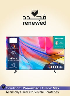 اشتري Renewed - 50-Inch Smart QLED TV 4K 50E77KQ Black في الامارات