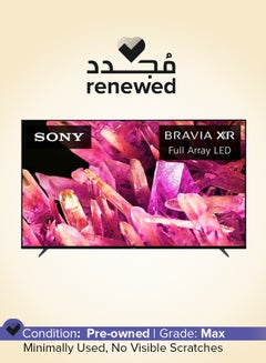 اشتري Renewed - 100-Inch Android Smart TV 4K 120Hz XR-100X92 Black في الامارات