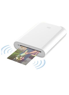 اشتري Portable Pocket Mini Photo Printer,300DPI,DIY Share, 500mah,Zinc Paper Printer,TEJ4018GL 2 × 3 inches(50 mm × 76 mm)inch White في مصر