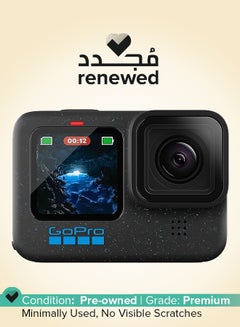 Buy Renewed - Hero 12 Black Waterproof Action Camera in Saudi Arabia
