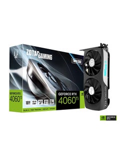 اشتري GAMING GeForce RTX 4060 Ti Twin Edge Graphics Card, 16GB GDDR6 128-Bit Memory, 2535MHz Boost Clock, 4352 CUDA Cores, 18 Gbps Memory Clock, PCI Express 4 0 x8, Black ZT-D40620E-10M Black في الامارات