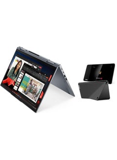Buy ThinkPad X1 Yoga Gen 8 2 in 1 Laptop With 14-Inch Touch Display, Core i7-1355U Processor/16GB RAM/1TB/Intel Iris XE Graphics/Windows 11 Pro With FREE Lenovo Thinksmart view 8” Display English Storm Grey in UAE