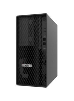 اشتري ThinkSystem ST50 V2 Server, Intel Xeon E-2356G 6C 80W 3.2G Processor, 16GB RAM, 4TB HDD, SW Raid, DVD-RW, 500W Power Supply | 7D8JA00FEA Black في الامارات