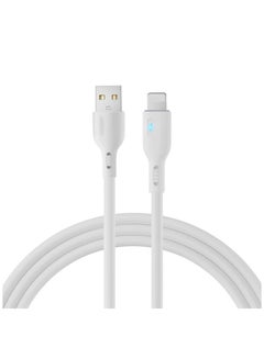Buy USB CABLE - LIGHTNING 2.4A 2M JOYROOM S-UL012A13 White in Egypt