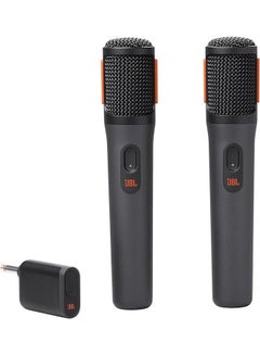 Buy Partybox Wireless Mic Digital Wireless Microphones - JBLPBWIRELESSMIC Black in Saudi Arabia