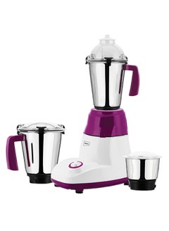 Buy 3-In-1 Mixer Grinder Copper Motor With Unbreakable ABS Body And Stainless Steel Jars 1.5 L 750 W BL 318A White/Purple in Saudi Arabia