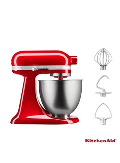 Buy 3.3L Mini Stand Mixer In Candy 250 W 5KSM3311XBCA Apple Red in UAE