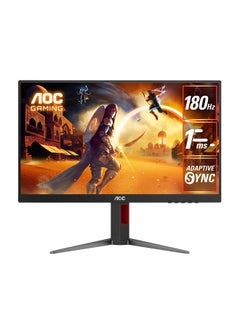 اشتري 27-Inch (IPS) Gaming Monitor, FHD 1920×1080 Display, 180Hz, 1ms(GtG), HDR10, HDMI 2.0 x 1, DisplayPort 1.4 x 1, Adaptive Sync, 16.7 M Display Colors, Adjustable Stand, 27G4 Black & Red Black & Red في الامارات