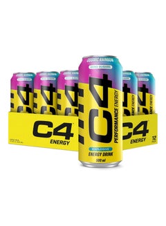 Buy C4 Performance Energy Carbonated RTD 12x500ml- Cosmic Rainbow in UAE