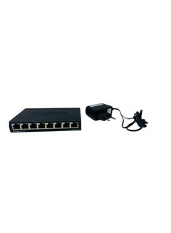 اشتري 8-Port Gigabit Unmanaged Desktop Switch - DGS-108 Black في الامارات