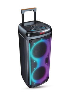 Buy Trolley Speaker, 60 Watts, 6.5kg, 4000Ma Battery, Dual Speakers, True Wireless Stereo, ESMA Approved, 2 Years Warranty AF-60TSBK Black in UAE