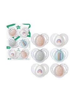 Buy Girl Night Time Soother 6-18M, 6-Piece in Saudi Arabia