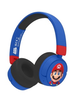 Buy OTL Super Mario face Kids Wireless Headphones in UAE