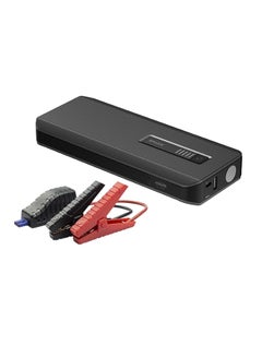 اشتري Car Emergency Jump Starter Max PS06 External Battery 18000mah 1000A Power Bank Jump starter Auto Buster Booster Black في الامارات