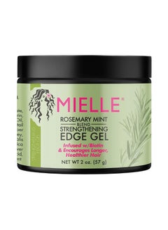 Buy Rosemary Mint Strengthening Edge Gel For Sleeking And Taming Hair, White 57grams in Saudi Arabia