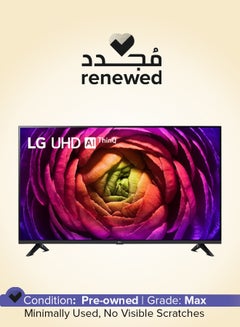 اشتري Renewed - 43 inch Smart TV 4K 43UR80 Black في الامارات