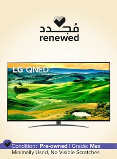 Buy Renewed - 75 inch Smart QNED TV 4K 120Hz 75QNED81 Black in UAE