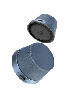 Buy Bluetooth Magnetic Base Speaker, 3W True Wireless Portable Speaker with HD Sound, 40mm Dynamic Drivers, Long-Lasting 12H Playtime, and Bluetooth V5.3 for iPhone 15, Galaxy S23, Punch Navy blue in UAE